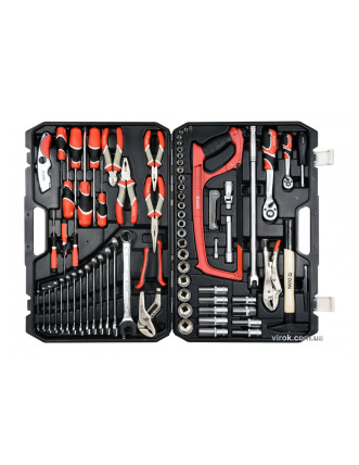 Набір інструментів YATO 1/2" і 1/4" 79 шт