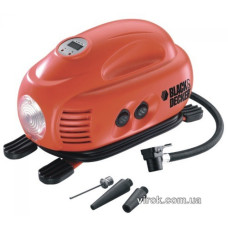 Компресор автомобільний акумуляторний Black+Decker 12 В 8.3 бар