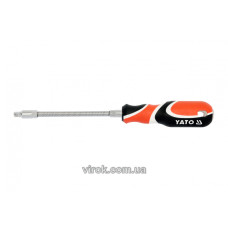 Викрутка з гнучким стержнем YATO 1/4" 150 мм