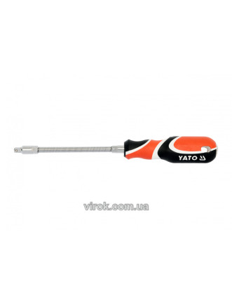 Викрутка з гнучким стержнем YATO 1/4" 150 мм