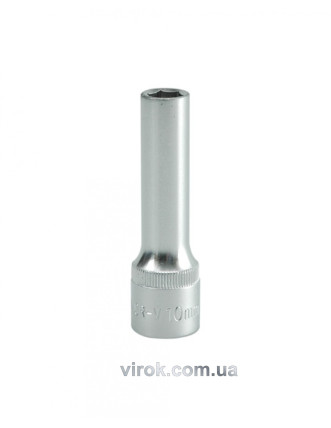 Головка торцева шестигранна довга YATO 1/2" М10 х 76 мм