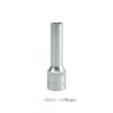 Головка торцева шестигранна довга YATO 1/2" М9 х 76 мм