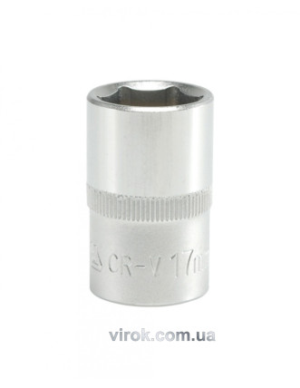 Головка торцева шестигранна YATO 1/2" М17 х 38 мм