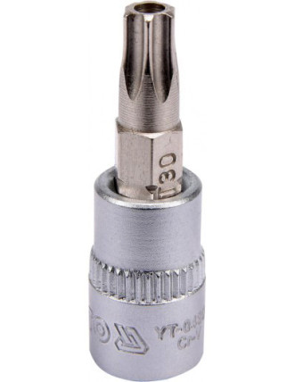Головка торцева з насадкою викрутковою TORX YATO 1/4" Т30 х 37 мм