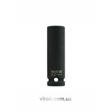 Головка торцева ударна шестигранна YATO 1/2" М16 х 78 мм