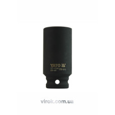 Головка торцева ударна шестигранна YATO 1/2" М28 х 78 мм