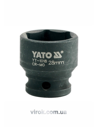 Головка торцева ударна шестигранна YATO 1/2" М28 х 48 мм