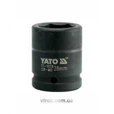 Головка торцева ударна шестигранна YATO 3/4" М28 х 53 мм