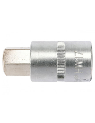 Головка торцева з викрутковою насадкою HEX YATO 1/2" H17 x 55 мм