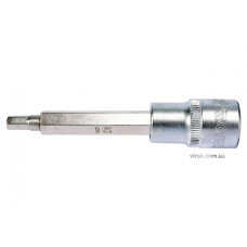 Головка торцева з насадкою викрутковою HEX YATO 1/2" H6 x 100 мм