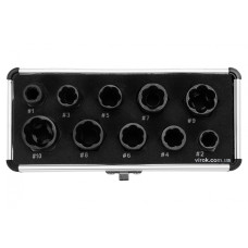 Головки торцеві для зломаних гвинтів YATO 3/8" 10 шт