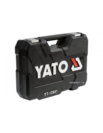 Набір інструментів YATO 1/4" 3/8" і 1/2" 82 шт