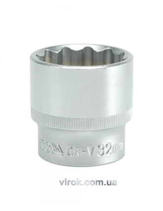 Головка торцева дванадцятигранна YATO 1/2" М32 х 42 мм