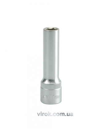 Головка торцева шестигранна довга YATO 1/2" М11 х 76 мм