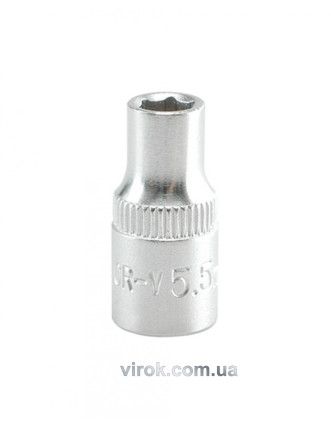 Головка торцева шестигранна YATO 1/4" М5.5 х 25 мм