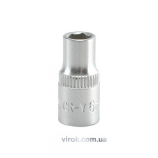 Головка торцева шестигранна YATO 1/4" М6 х 25 мм