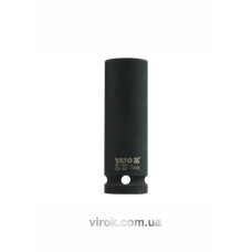 Головка торцева ударна шестигранна YATO 1/2" М17 х 78 мм