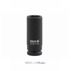 Головка торцева ударна шестигранна YATO 1/2" М29 х 78 мм