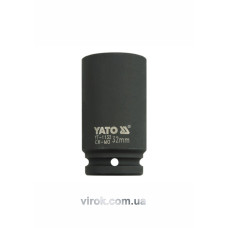 Головка торцева ударна шестигранна YATO 3/4" М32 х 90 мм