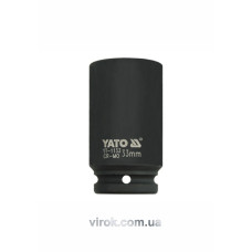 Головка торцева ударна шестигранна YATO 3/4" М33 х 90 мм