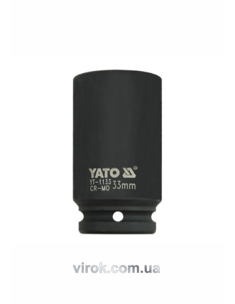 Головка торцева ударна шестигранна YATO 3/4" М33 х 90 мм
