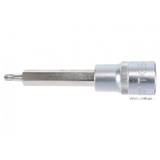Головка торцева з насадкою викрутковою TORX YATO 1/2" Т25 х 100 мм