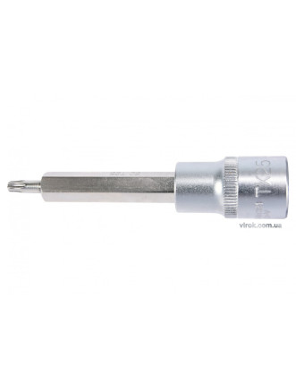 Головка торцева з насадкою викрутковою TORX YATO 1/2" Т25 х 100 мм