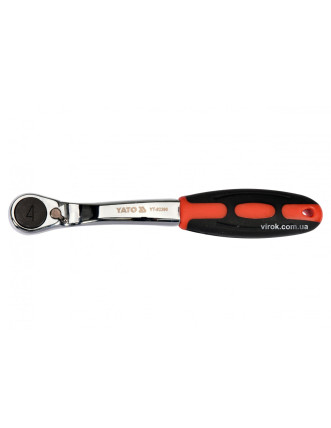 Тріщатка шестигранна вигнута YATO HEX4 HRC 42-48 CrV