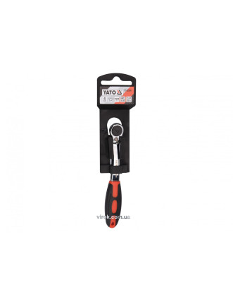 Тріщатка шестигранна вигнута YATO HEX4 HRC 42-48 CrV
