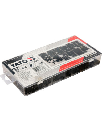 Гвинти з циліндричними головками під шестигранний шліц YATO М4-М10 106 шт