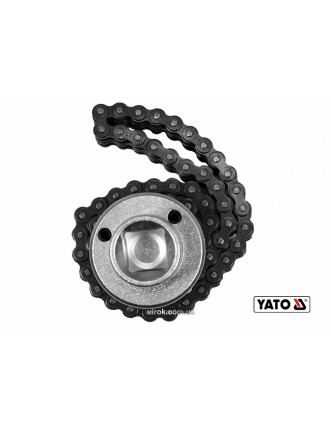 Ключ до оливного фільтру ланцюговий YATO 1/2" 60-115 мм Cr-V