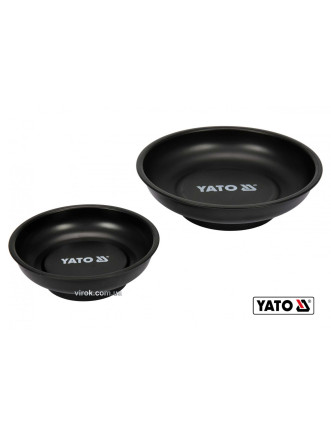 Миски магнітні круглі YATO Ø150/108 мм 2 шт