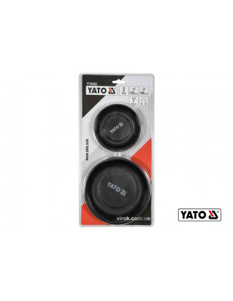 Миски магнітні круглі YATO Ø150/108 мм 2 шт