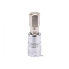 Головка торцева з насадкою викрутковою HEX YATO 1/4" H8 x 37 мм
