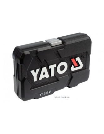 Набір головок торцевих YATO 3/8'' М6-22 мм 22 шт