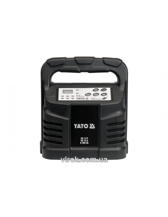 Зарядний прилад для акумуляторів 12 В YATO 15 А 6-200 Агод
