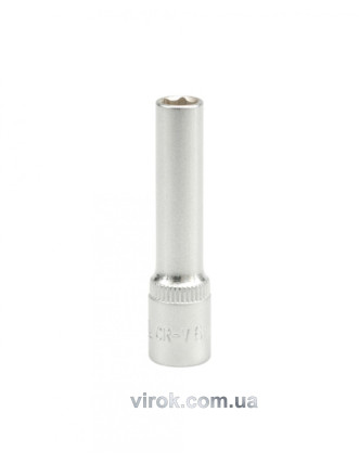 Головка торцева шестигранна YATO 1/4" М6 х 50 мм
