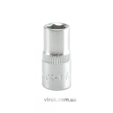 Головка торцева шестигранна YATO 1/4" М7 х 25 мм