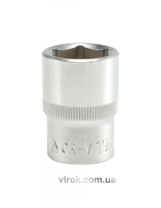 Головка торцева шестигранна YATO 1/2" М19 х 38 мм