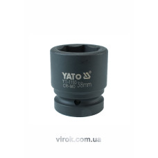 Головка торцева ударна шестигранна YATO 1" М38 х 65 мм