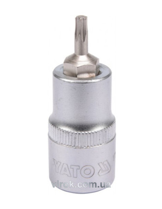 Головка торцева з насадкою викрутковою TORX YATO 1/2" Т20 х 55 мм