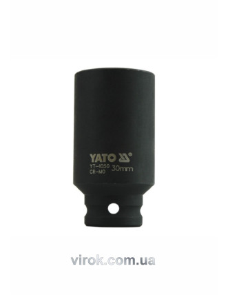 Головка торцева ударна шестигранна YATO 1/2" M30 х 78 мм