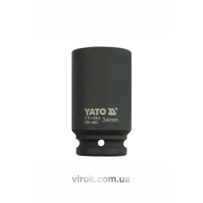 Головка торцева ударна шестигранна YATO 3/4" М34 х 90 мм