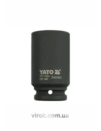 Головка торцева ударна шестигранна YATO 3/4" М34 х 90 мм