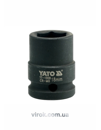 Головка торцева ударна шестигранна YATO 1/2" М18 х 39 мм