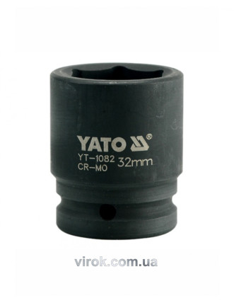 Головка торцева ударна шестигранна YATO 3/4" М32 х 56 мм