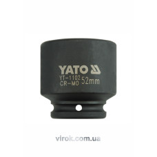 Головка торцева ударна шестигранна YATO 3/4" М52 х 72 мм