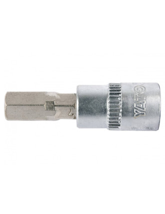 Головка торцева з викрутковою насадкою HEX YATO 1/4" H7 x 37 мм