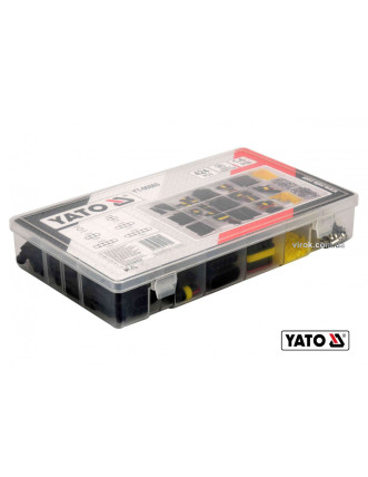 Набір герметичних роз'ємів для електричних контактів YATO 1-6 PIN 424 шт