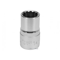 Головка торцева Spline YATO 1/2" M14 x 38 мм CrV [Блістер]